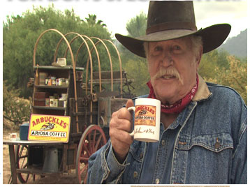 Don Collier and Arbuckles Coffee